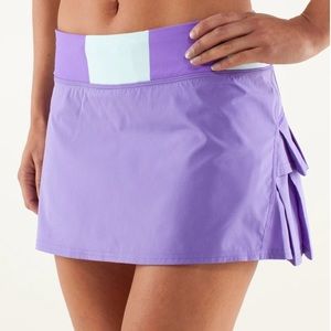 Lululemon Pace Setter skirt power purple 4